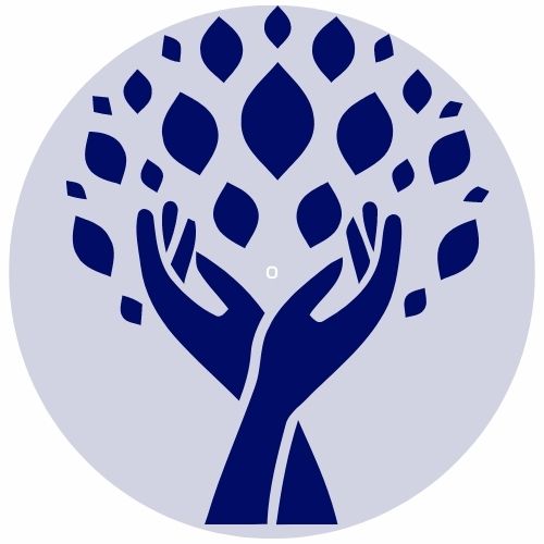 favicon celina cruzv com desenho de uma árvore sendo o tronco duas mãos